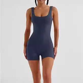 Women's Sleeveless Sling Yoga Jumpsuit – view 1
