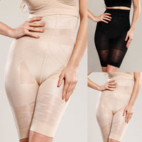 Bluehorixon Seamless High-Waist Thigh Shaper Shorts