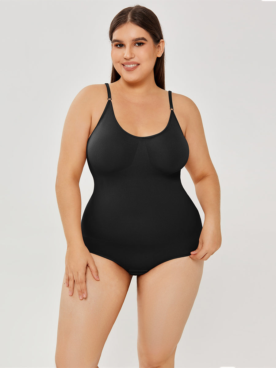 Full Bust Shapewear Bodysuit – Tummy Control, Nylon-Spandex – view 8