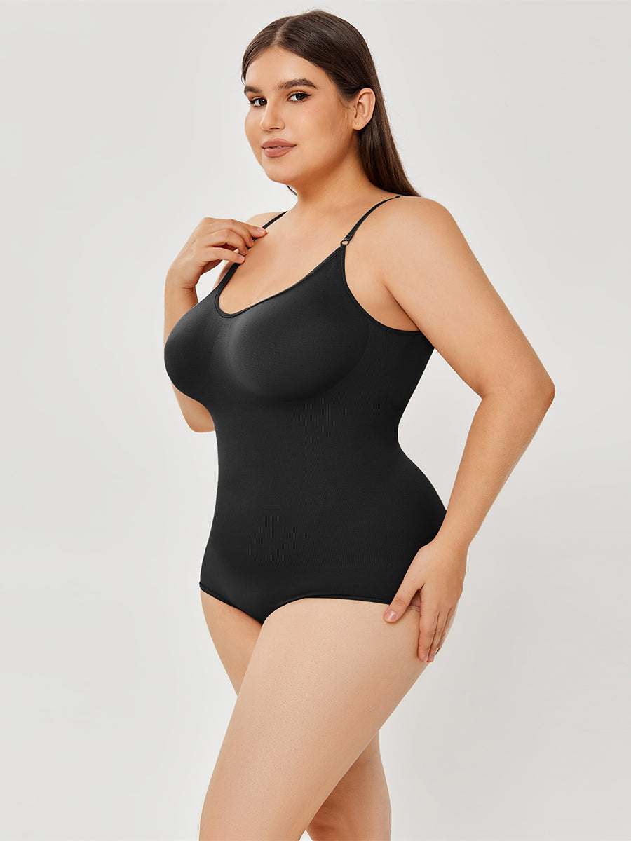 Full Bust Shapewear Bodysuit – Tummy Control, Nylon-Spandex – view 6