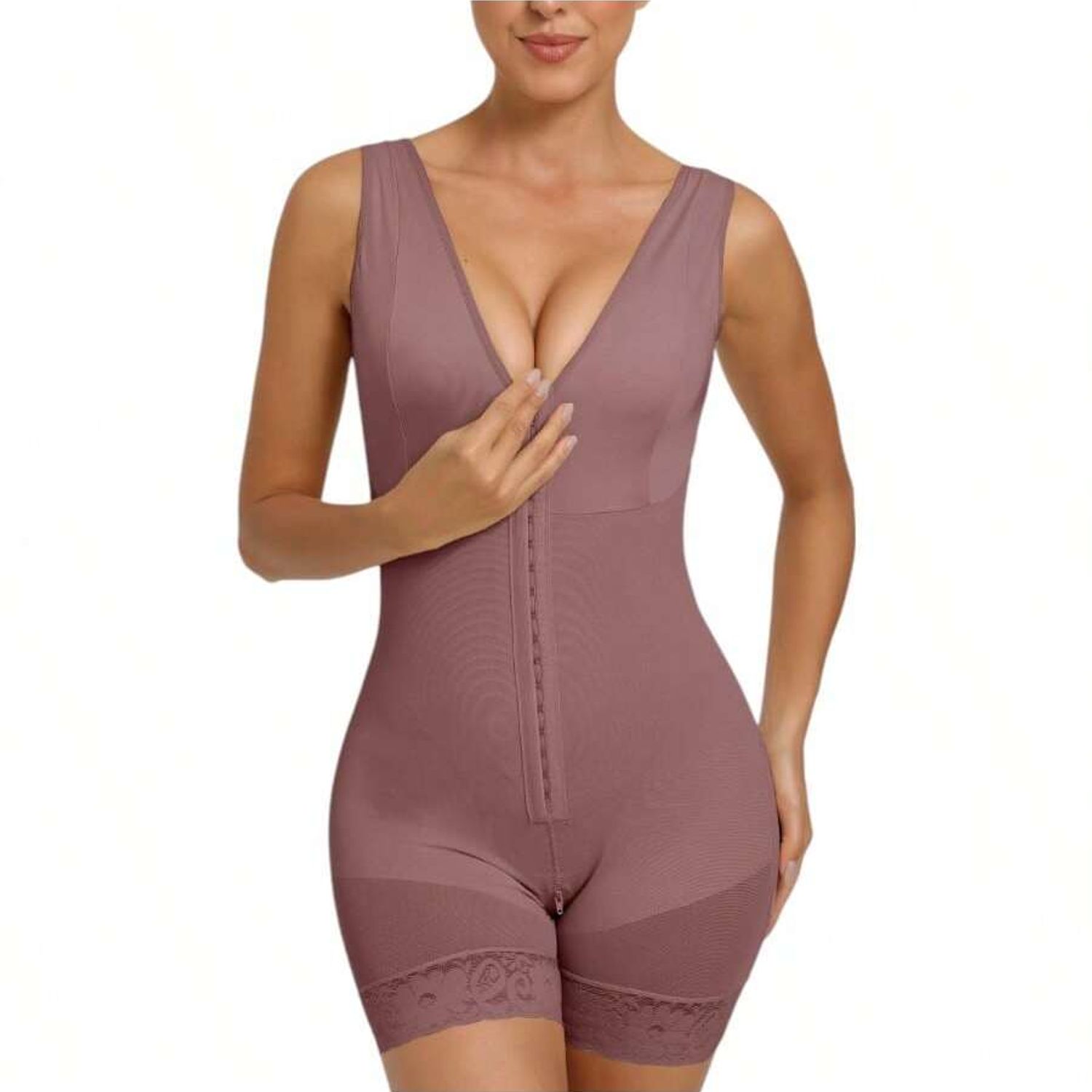 Colombian Full Body Shapewear – Abdominal Control & Hip Lifter, Wireless Bra
