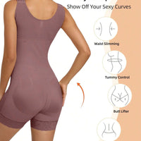 Colombian Full Body Shapewear – Abdominal Control & Hip Lifter, Wireless Bra