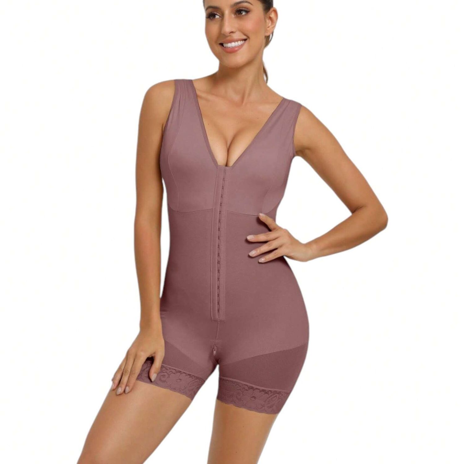 Colombian Full Body Shapewear – Abdominal Control & Hip Lifter, Wireless Bra