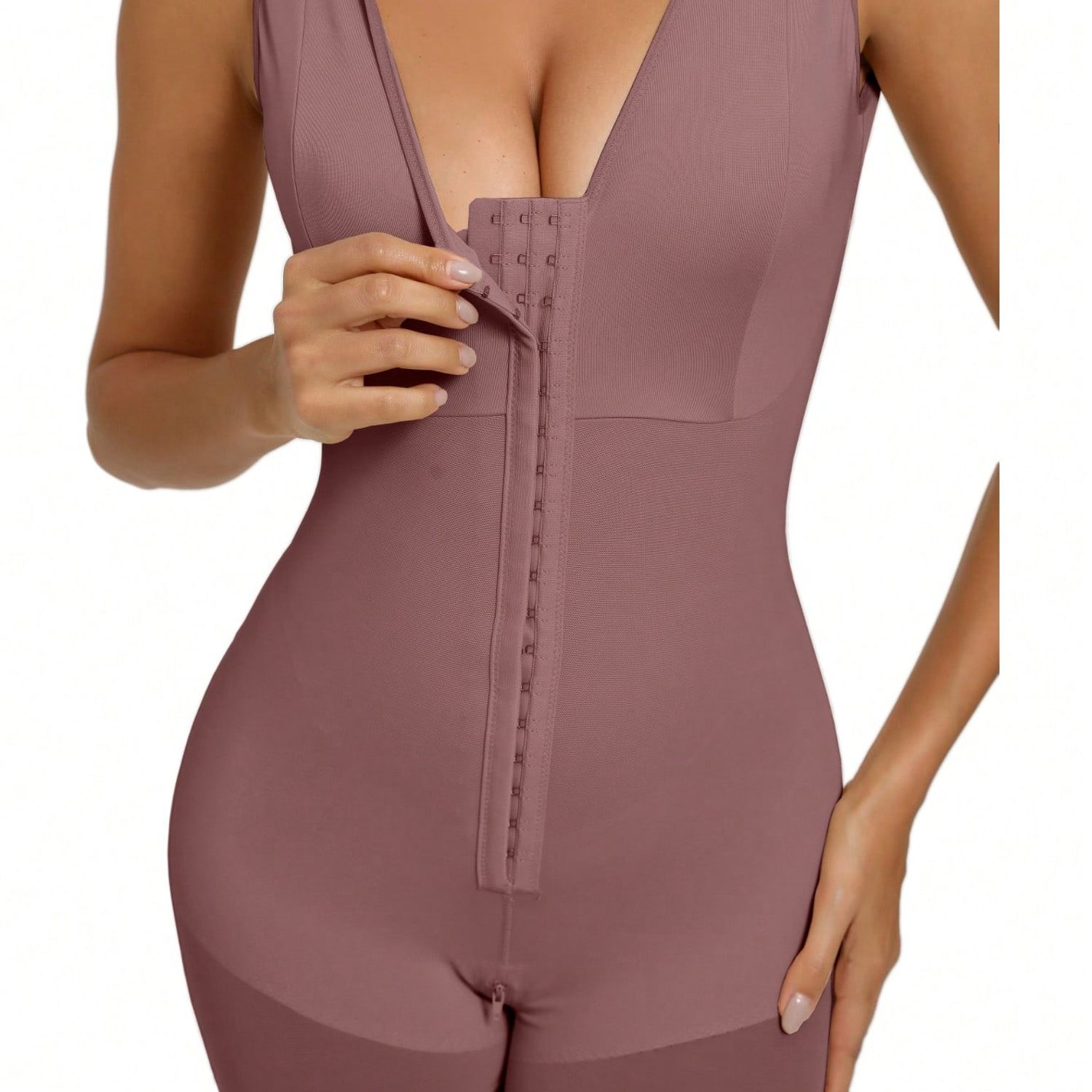 Colombian Full Body Shapewear – Abdominal Control & Hip Lifter, Wireless Bra