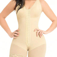 Colombian Faja Full Body Shaper – Abdominal Control & Hip Lifter, Zipper Crotch
