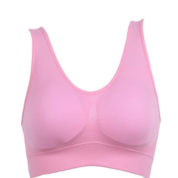 Women Yoga Tank Tops Sports Bra Workout Fitness Running Crop Top – view 6