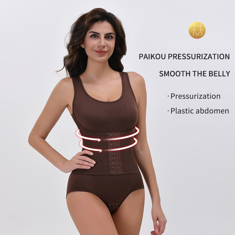 Women's Tummy Control Bodysuit Shapewear, Waist Trainer, Butt Lifter, Seamless Compression Faja, Open Crotch, Plus Size For Postpartum, Daily Wear, Single Or 2 Piece Set – view 5