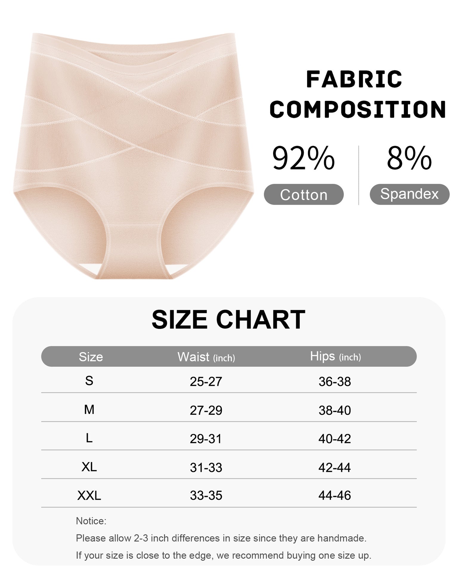 4-Piece High Waist Shaping Briefs Set
