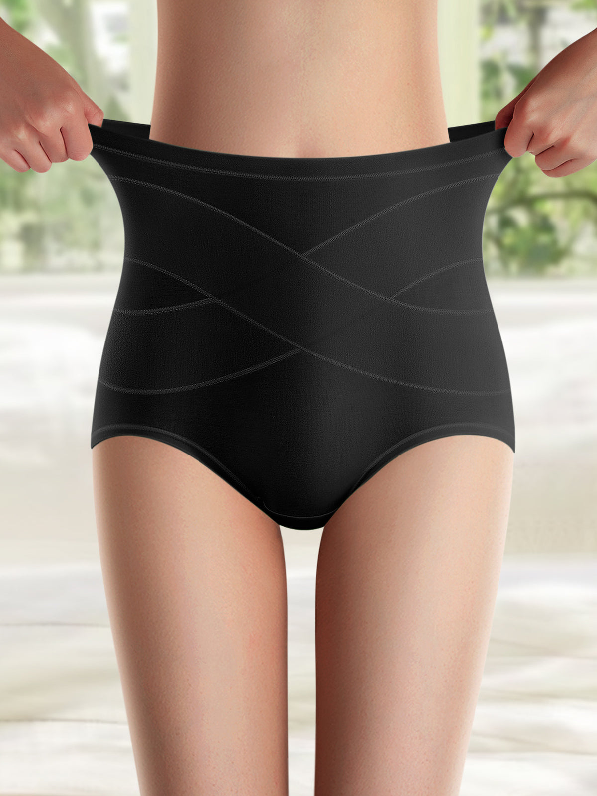 4-Piece High Waist Shaping Briefs Set