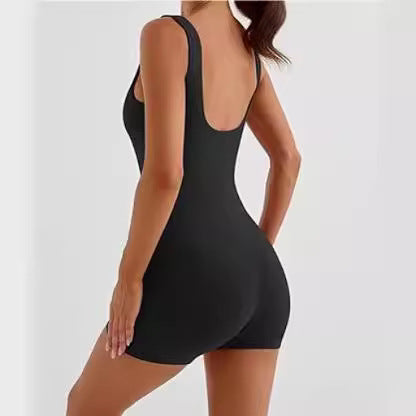 Women's Sleeveless Sling Yoga Jumpsuit – view 5