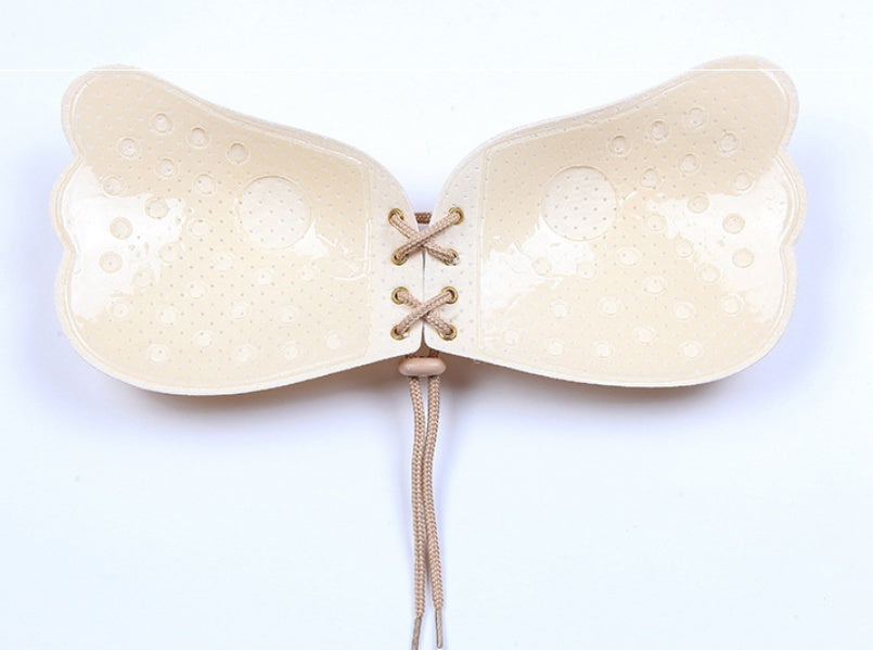 Adhesive Strapless Bra – Self-Stick Push-Up, Backless & Rabbit Design – view 4