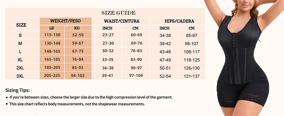 Colombian Faja Full Body Shaper – Overbust Tummy Control & Butt Lifter, Post-Surgery – view 8