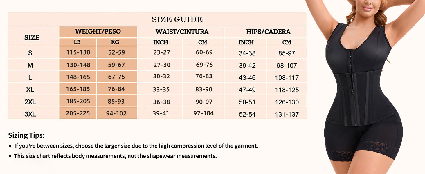 Colombian Faja Full Body Shaper – Overbust Tummy Control & Butt Lifter, Post-Surgery