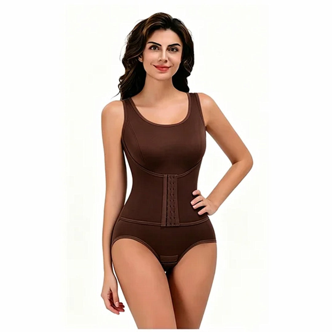 Women's Tummy Control Bodysuit Shapewear, Waist Trainer, Butt Lifter, Seamless Compression Faja, Open Crotch, Plus Size For Postpartum, Daily Wear, Single Or 2 Piece Set – view 1