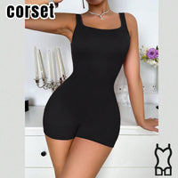 Women's Wide Strap Body Shaper Bodysuit - Tummy Control & Butt Lifter – view 7