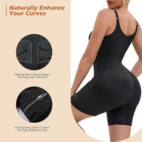Colombian Faja Postpartum Bodysuit – Tummy Control & Butt Lifter with Zipper Crotch