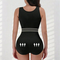 Seamless Waist Trainer Body Shaper – Tummy Control & Slimming Compression, Nylon