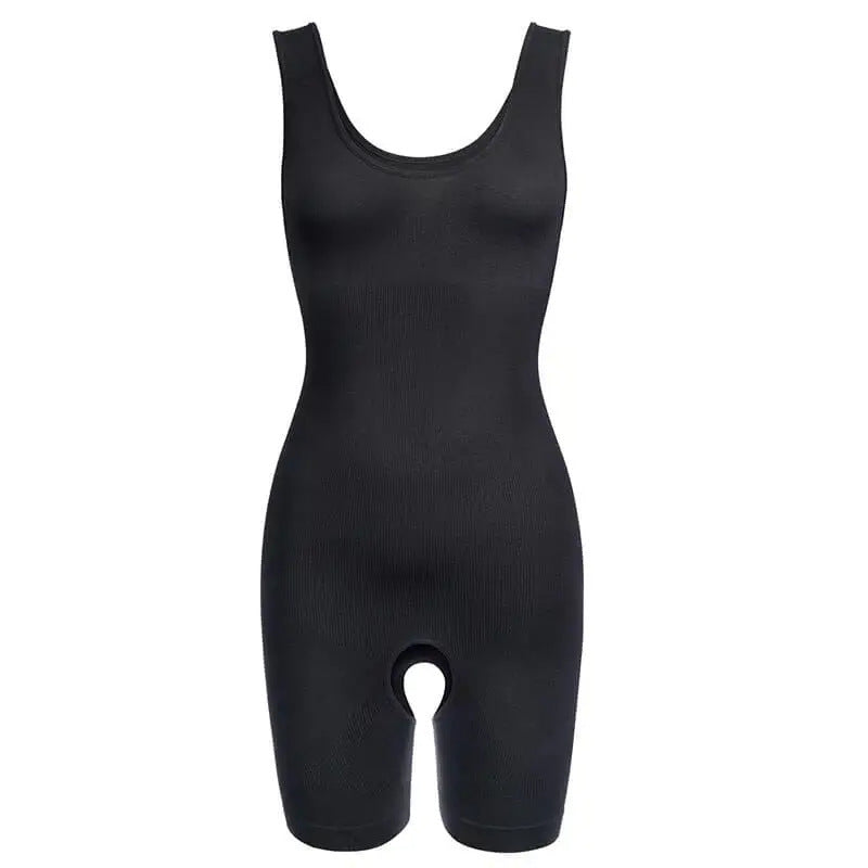 Plus-Size Camisole Shaper Bodysuit – Tummy Control & Butt Lifting, Open Crotch – view 2