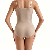 Postpartum Recovery Body Shaper For Women, Adjustable Strap Seamless Tummy Control Bodysuit, Butt Lifter, Waist Cincher Shapewear With Crotch Closure, Firm Compression For Women – view 3