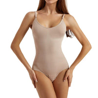 Postpartum Recovery Body Shaper For Women, Adjustable Strap Seamless Tummy Control Bodysuit, Butt Lifter, Waist Cincher Shapewear With Crotch Closure, Firm Compression For Women – view 6