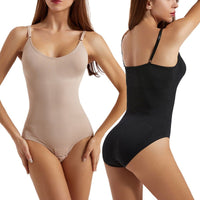 Postpartum Recovery Body Shaper For Women, Adjustable Strap Seamless Tummy Control Bodysuit, Butt Lifter, Waist Cincher Shapewear With Crotch Closure, Firm Compression For Women – view 4
