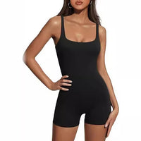 Women's Sleeveless Sling Yoga Jumpsuit – view 3
