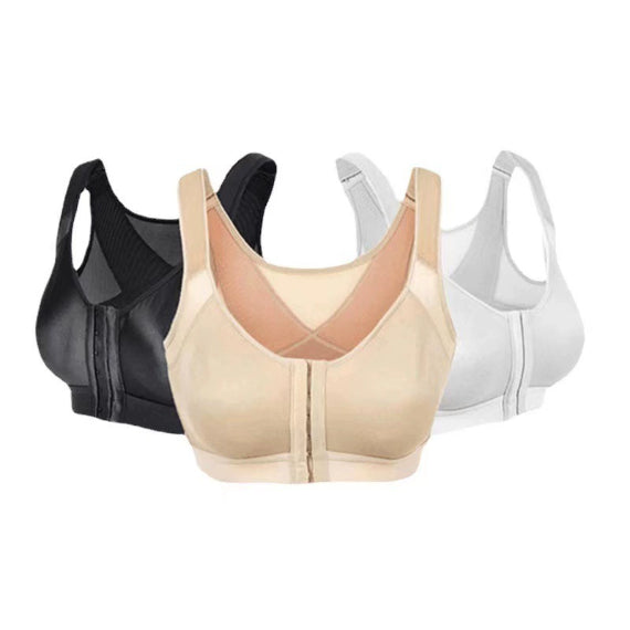 Front-Buckle Sports Bra – High-Impact Support, Wire-Free & Adjustable – view 3