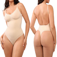 Seamless Bodysuit Shapewear – Hip Lifting & Tummy Control, Nylon