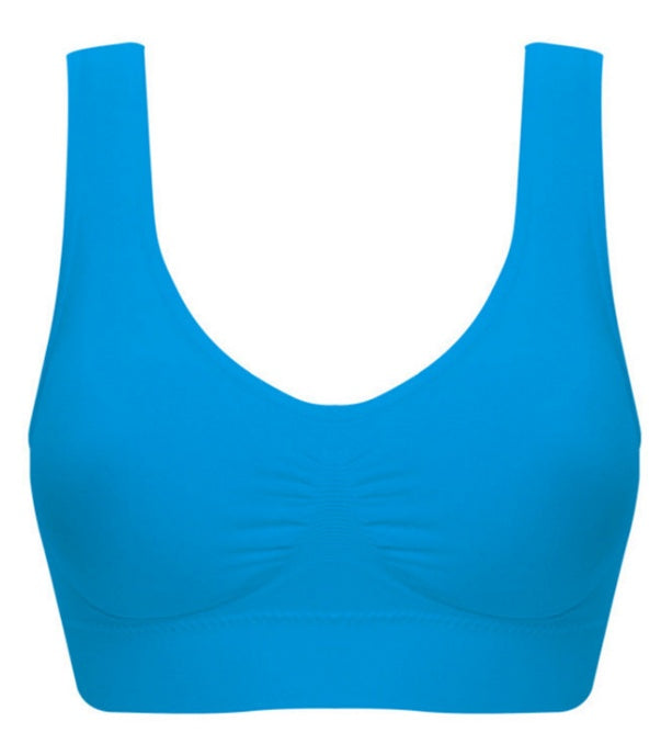 Women Yoga Tank Tops Sports Bra Workout Fitness Running Crop Top – view 13