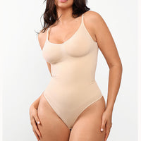 Seamless Bodysuit Shapewear – Hip Lifting & Tummy Control, Nylon