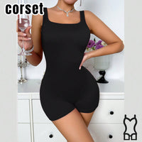 Women's Wide Strap Body Shaper Bodysuit - Tummy Control & Butt Lifter – view 2