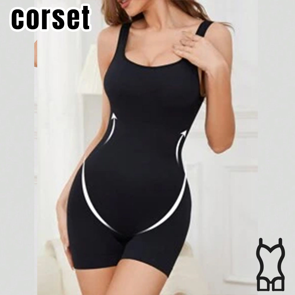 Women's Wide Strap Body Shaper Bodysuit - Tummy Control & Butt Lifter – view 1