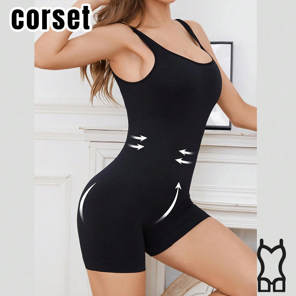 Women's Wide Strap Body Shaper Bodysuit - Tummy Control & Butt Lifter – view 4