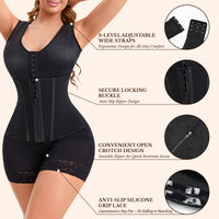 Colombian Faja Full Body Shaper – Overbust Tummy Control & Butt Lifter, Post-Surgery
