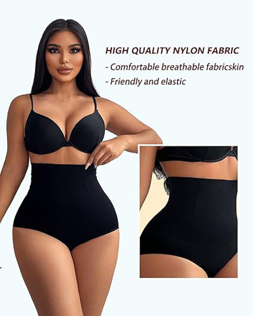 Tummy Control Shapewear Shorts – Compression Underwear & Panty Shaper – view 2