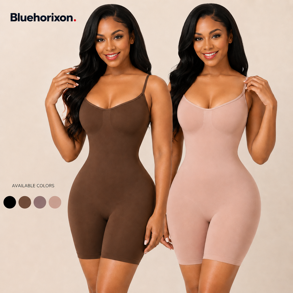Tummy Control, Butt Lifter Shapewear Bodysuit, Seamless Full Body Compression Faja – view 1