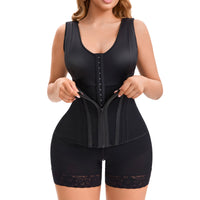 Colombian Faja Full Body Shaper – Overbust Tummy Control & Butt Lifter, Post-Surgery
