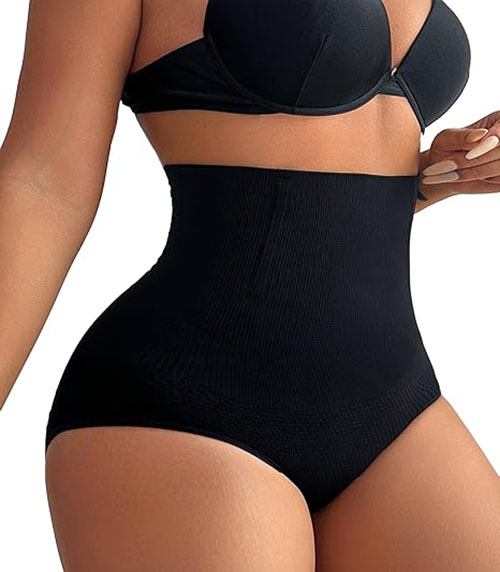 Tummy Control Shapewear Shorts – Compression Underwear & Panty Shaper – view 4