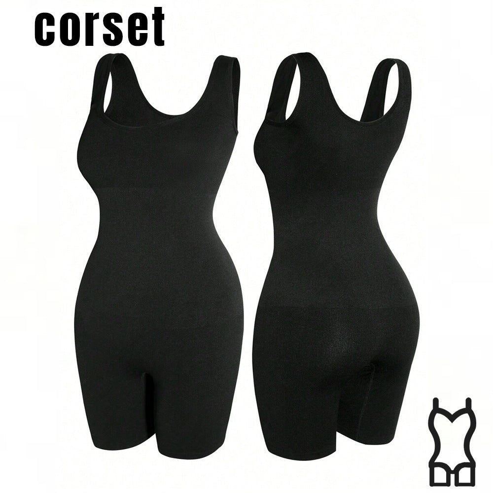 Women's Wide Strap Body Shaper Bodysuit - Tummy Control & Butt Lifter – view 6