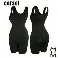 Women's Wide Strap Body Shaper Bodysuit - Tummy Control & Butt Lifter – view 6