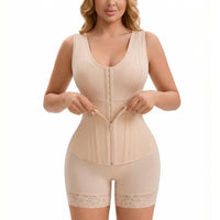 Colombian Faja Full Body Shaper – Overbust Tummy Control & Butt Lifter, Post-Surgery
