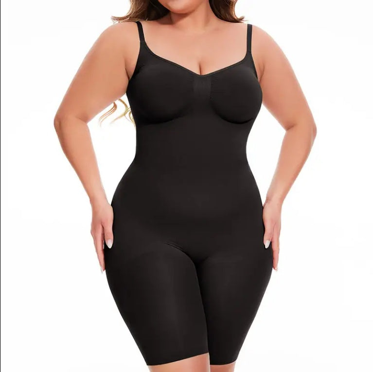 Postpartum Seamless Shaping Shorts – Tummy Control & Mid-Thigh Slimming – view 1