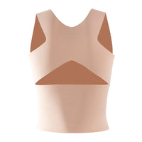 Bluehorixon Beautiful Back Tummy Tuck Body Shapewear – back view