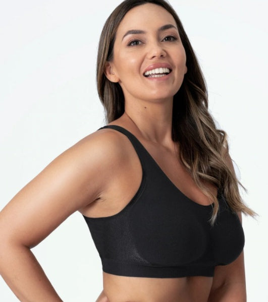 Plus-Size Shaper Bra – Seamless Gather Support, S–3XL, Breathable Nylon – view 9