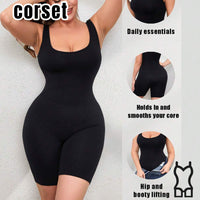 Women's Wide Strap Body Shaper Bodysuit - Tummy Control & Butt Lifter – view 9