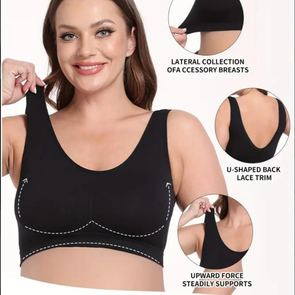 3-Pack Sports Bras For Women, Padded Strappy Racerback Push Up Open Back Medium Support Sports Yoga – view 7