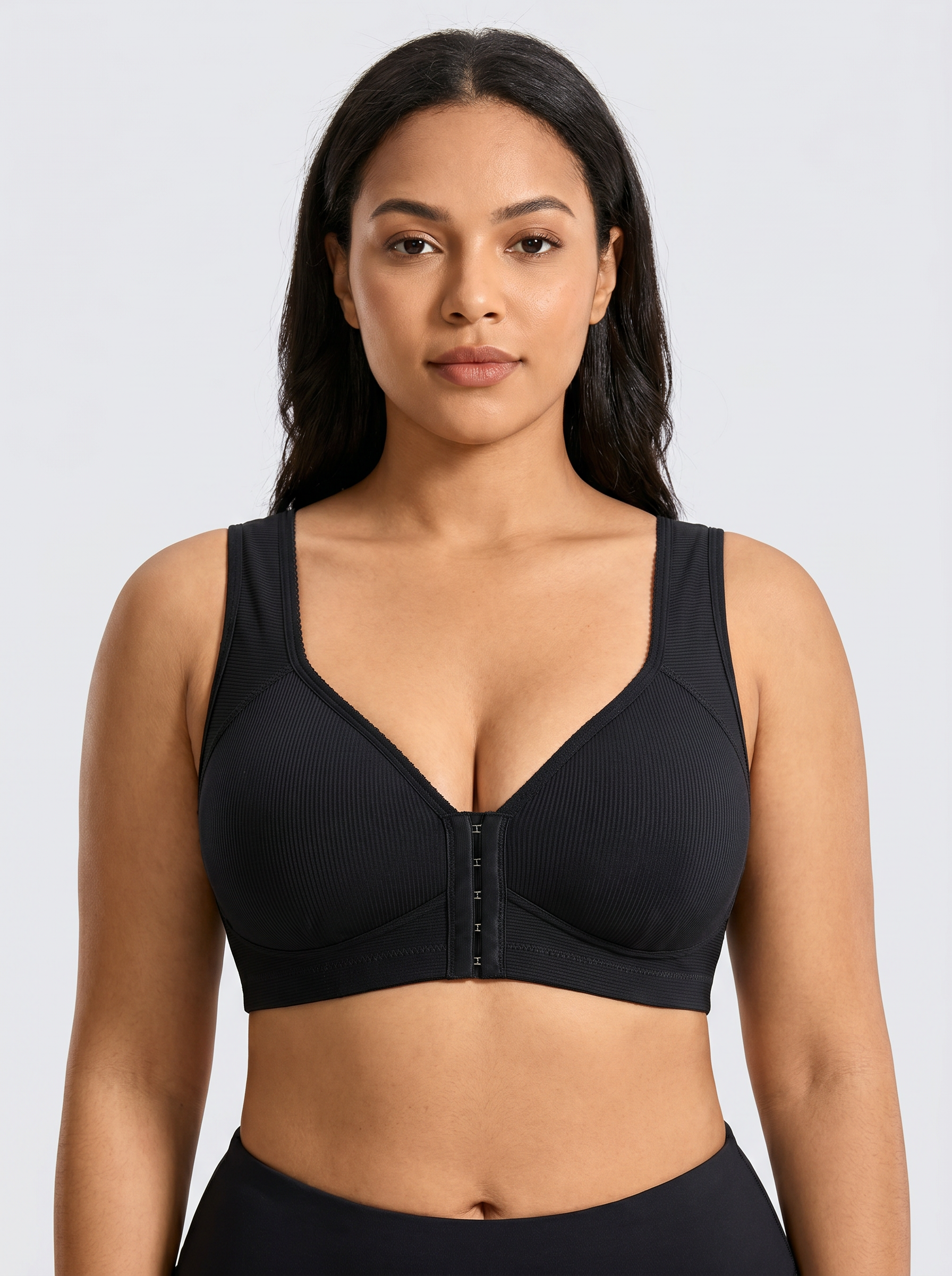 Backless Push-Up Bra - Black