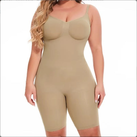 Postpartum Seamless Shaping Shorts – Tummy Control & Mid-Thigh Slimming – view 4