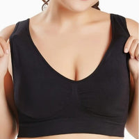 3-Pack Sports Bras For Women, Padded Strappy Racerback Push Up Open Back Medium Support Sports Yoga – view 6