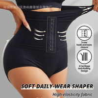High Waisted Tummy Control Shapewear Panties For Women Postpartum Recovery Waist Trainer Butt Lifter Seamless Body Shaper Underwear – view 5